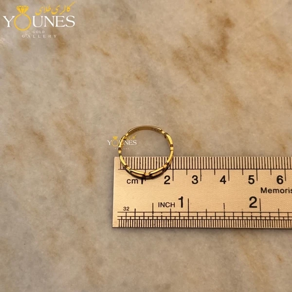 انگشتر هرمس زنجیری طلا